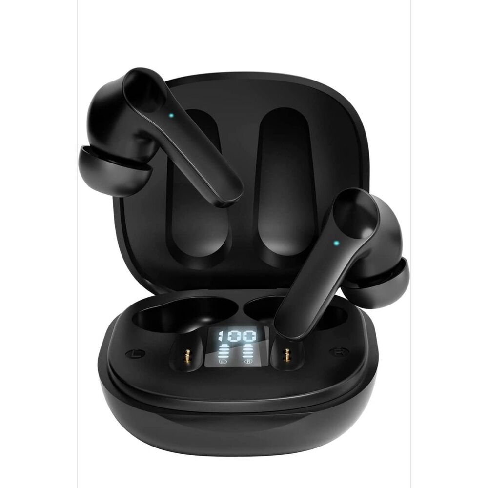 Wireless Bluetooth Earbuds with LED Digital Display Charging Case